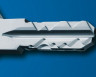 Цилиндр Evva ICS 142 мм 71x71 ключ-вертушка (никель)